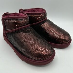 UGG® Women's Classic Ultra Mini Mirror Ball Cold Weather Boots *